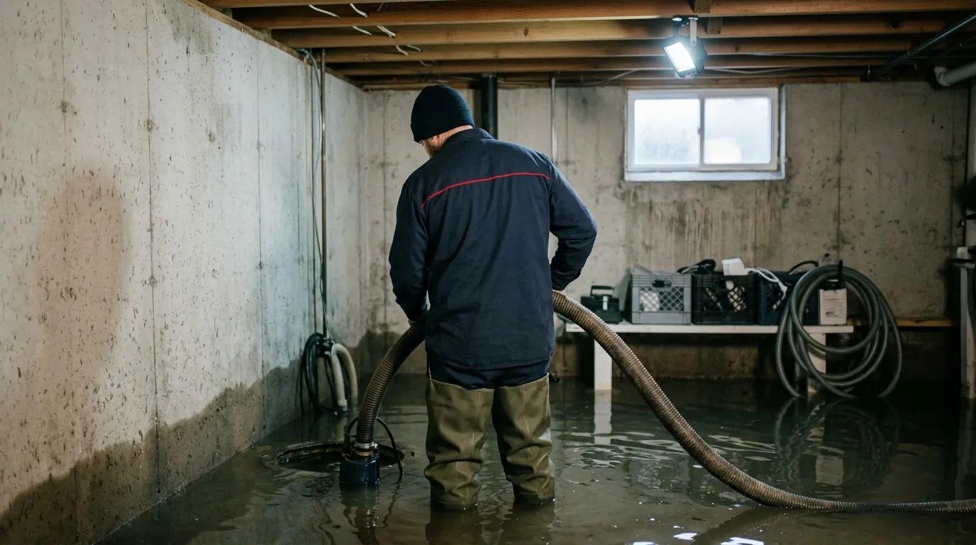 Basement Flooding Cleanup